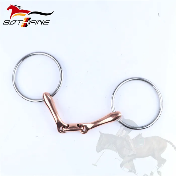 Copper Mouth Oval Link Loose Ring Snaffle Bit price